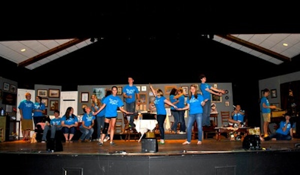 "You Can't Take It With You" Cast On Stage In Their T Shirts T-Shirt Photo